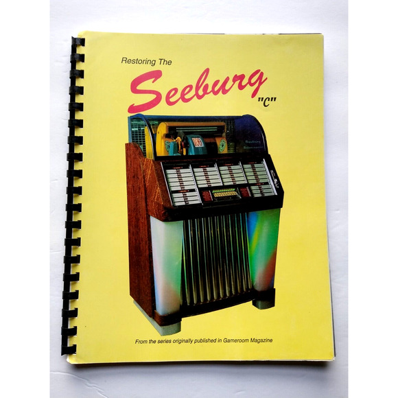 Seeburg Model C Jukebox Resoration Service Repair Phonograph Music Manual 1993 - Picture 1 of 5